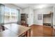 Spacious home office featuring hardwood floors, a large window, and natural light at 281 Decatur Dr, Summerville, SC 29486
