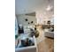 Open-concept living room with stylish furnishings and access to the kitchen at 2844 Curran Pl, Mount Pleasant, SC 29466