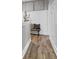 Hallway with bench seating, wood flooring, and stylish decor at 3 Clearblue Loop, Summerville, SC 29486
