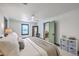 Bright bedroom featuring a ceiling fan and stylish decor at 337 Price St, Goose Creek, SC 29445