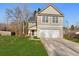 Charming two-story home with a well-maintained lawn and attached two-car garage at 3506 Galaxy Rd, Ladson, SC 29456