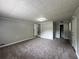 The basement has neutral walls, carpet flooring, lighting, and a small adjacent bathroom at 36 Guerry Cir, Goose Creek, SC 29445