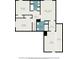 Upstairs floor plan featuring bedrooms, bathrooms, and walk-in closets at 3813 Battleview Ct, North Charleston, SC 29420