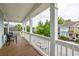 Spacious balcony with views of the street and surrounding neighborhood at 4953 W Liberty Park Cir, North Charleston, SC 29405