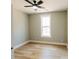 Bedroom with a ceiling fan and a window at 54 Summer Dr, Walterboro, SC 29488