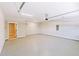 Spacious two car garage with epoxy floors and overhead lighting at 54 Summer Dr, Walterboro, SC 29488
