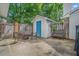 Backyard with a storage shed, an outdoor sitting area and privacy fencing at 58 Indigo Ln, Goose Creek, SC 29445