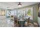 Charming breakfast nook with large windows, bright lighting, and cozy seating at 647 Ellis St, Mount Pleasant, SC 29464