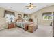 Spacious bedroom featuring neutral walls, vaulted ceiling, and natural light from large windows at 67 Regency Oaks Dr, Summerville, SC 29485