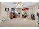 Office/flex space features natural light, carpet and dark furnishings at 67 Regency Oaks Dr, Summerville, SC 29485