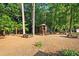 Community playground and picnic area with mature trees at 67 Regency Oaks Dr, Summerville, SC 29485