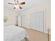 Bedroom with closet at 6840 Early Jersey Rd, Meggett, SC 29449