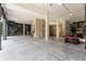 Spacious garage featuring an abundance of storage and lighting at 8964 Palmetto Rd, Edisto Island, SC 29438