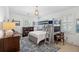 ' room with bunk beds, blue rug, and sports-themed decor at 924 Mciver St, Mount Pleasant, SC 29464