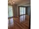 Living room with hardwood floors and a bright window view at 101 Brittany Ct, Summerville, SC 29485