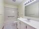 Bathroom with a shower and bathtub combination, a white vanity, and tile flooring at 1023 Striper Ave, Moncks Corner, SC 29461