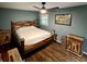 Bedroom with a beautiful wooden bed set and a peaceful ambiance, designed for relaxation and rest at 1039 Grand Concourse St, Charleston, SC 29412