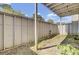 Backyard showing the private patio area with privacy fence at 1104 Greenmeadow Dr, Goose Creek, SC 29445