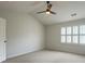 Bright and airy bedroom with vaulted ceiling, plantation shutters, and neutral carpet at 113 Rockdale Ln, Goose Creek, SC 29445