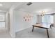 Spacious bonus room with ping pong table and colorful wall art at 114 Orchard Blossom Ln, Summerville, SC 29485