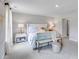 Bright main bedroom featuring a sitting area with a decorative bench at 114 Orchard Blossom Ln, Summerville, SC 29485
