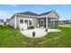 Well-maintained backyard with patio and neatly trimmed green lawn at 1150 Cooper Point St, Summerville, SC 29485