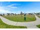 Scenic view of a community park with green space and walking paths at 1150 Cooper Point St, Summerville, SC 29485