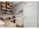 Mud room with storage shelves, a functional countertop, and an exterior door at 1164 Sharpestowne Ct, Mount Pleasant, SC 29466