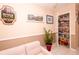 Sitting room with comfortable seating, a stocked pantry, and tiled floors at 1211 Meadow Park Ln # B, Mount Pleasant, SC 29464