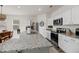 Spacious kitchen with granite countertops, stainless steel appliances, and plenty of storage at 123 Lyra Ln, Summerville, SC 29486