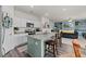 Open-concept kitchen and living area, perfect for entertaining and everyday living at 123 Lyra Ln, Summerville, SC 29486