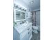 Updated bathroom featuring modern vanity, lighting, and fixtures at 1423 Ashley River Rd # 3A, Charleston, SC 29407