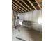 Unfinished commercial kitchen space with stainless steel sinks, ice machine and ample work area at 1488 Remount Rd, North Charleston, SC 29406