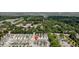 Aerial view of a residential neighborhood with tree-lined streets and well-maintained homes at 1535 Low Pk St, Mount Pleasant, SC 29464