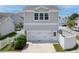 Home with a spacious two-car garage, modern design, and well-maintained landscaping at 1535 Low Pk St, Mount Pleasant, SC 29464