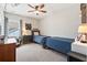 Bedroom featuring twin beds, neutral walls, one window allowing natural light and complementing carpet at 154 Calm Water Way, Summerville, SC 29486