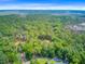 Aerial showcasing the wooded surroundings of the home at 18 Tupelo Trl, Edisto Island, SC 29438