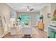 Comfortable and well-lit living room featuring tasteful decor and furniture at 18 Tupelo Trl, Edisto Island, SC 29438