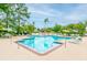 Inviting community pool surrounded by mature trees, providing a serene escape for residents to enjoy swimming and sunbathing at 2011 N Highway 17 # 1400A, Mount Pleasant, SC 29466