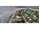 Coastal aerial of oceanfront homes with an idyllic view, marked with a location pin at 210 Ocean Blvd, Isle of Palms, SC 29451