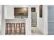 Contemporary kitchen featuring a breakfast bar with seating and stainless steel appliances at 2159 Spoleto Ln # E, North Charleston, SC 29406
