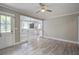 Inviting dining area with hardwood floors, open to the kitchen and living area at 2702 Decatur St, North Charleston, SC 29405