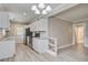 Kitchen featuring granite countertops, stainless appliances and modern light fixtures at 2702 Decatur St, North Charleston, SC 29405