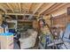 This shed needs cleaning, it contains lots of storage and organization potential at 2702 Decatur St, North Charleston, SC 29405