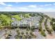 Scenic aerial view of a resort community featuring beach and golf course at 2942 Atrium Villa Dr # 42, Johns Island, SC 29455
