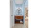 Charming bathroom vanity with stylish mirror and fixtures, offering a clean and bright space at 2942 Atrium Villa Dr # 42, Johns Island, SC 29455