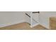 Bright hallway with neutral paint, white trim, and luxury vinyl plank flooring at 3035 Robeson Trce, Johns Island, SC 29455