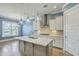 Bright kitchen with granite countertops, stainless steel appliances, and a functional center island at 3125 Sturbridge Rd, Mount Pleasant, SC 29466