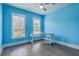 Bright office with beautiful desk and natural light from the windows at 3125 Sturbridge Rd, Mount Pleasant, SC 29466