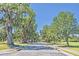 Scenic street view featuring mature trees lining the road in a picturesque neighborhood at 3125 Sturbridge Rd, Mount Pleasant, SC 29466